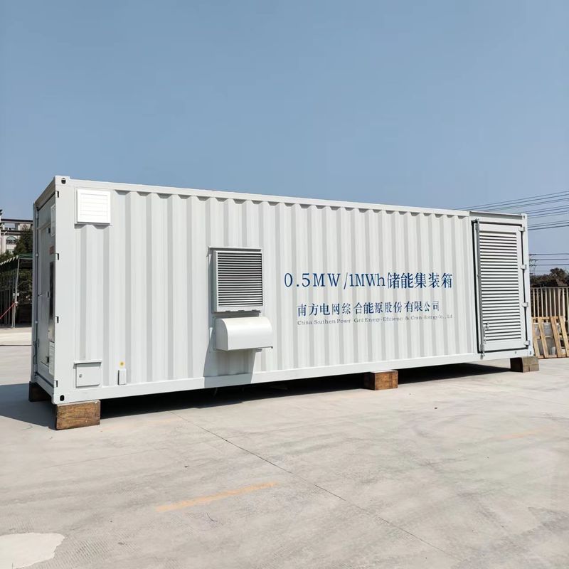 500KW 1mw Dış Lityum Pil Depolama Sistemi Güneş Rüzgar Enerjisi Hibrit Inverter Ind için Mikro Ağı Elektrik Santrali