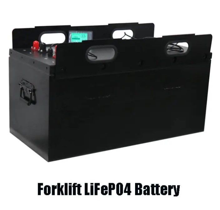 Kişiselleştirilmiş Derin Döngü Lityum İyon Pil Yüksek Güç 24V 48V 300Ah LiFePO4 Forklift Pil