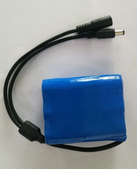 11.1V/12V 2600mAh 18650 lityum pil paketi IEC62133 Tıbbi ekipman vakumlu robot pil