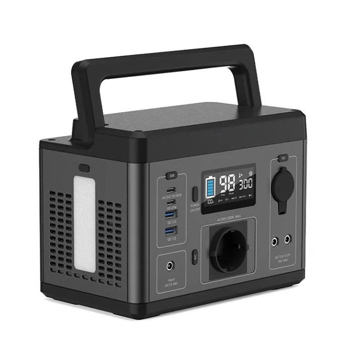 Üretici 300w 600w 1200w 2200w Lifepo4 Lityum Pil Dış Enerji Sistemi Güneş Jeneratörü Taşınabilir Elektrik Santrali