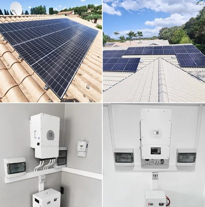 Depolama 10000W Güneş Enerjisi Sistemi 120v 240v Bölünmüş Faz 8KW 10KW 20KW 30KW 50KW Güneş Enerjisi Sistemi 10 Kw Hibrit