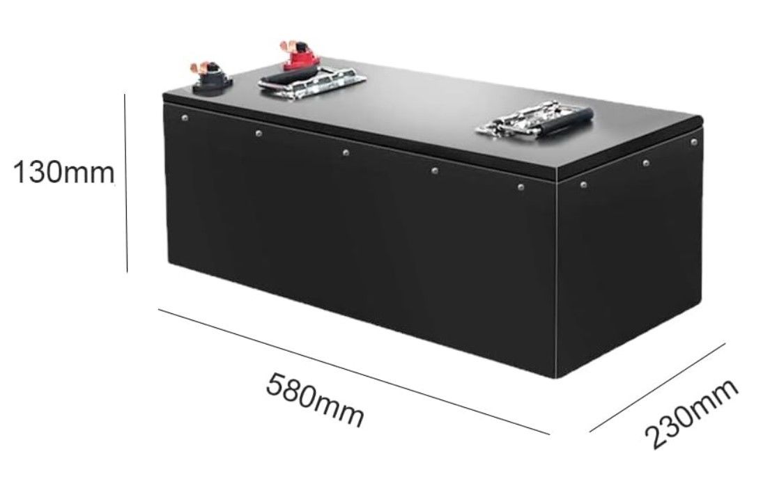 48V 100Ah LiFePO4 Lityum Pil 3000+ E Üçtekli Elektrikli Araba için BMS yedek gücü ile Derin Döngü