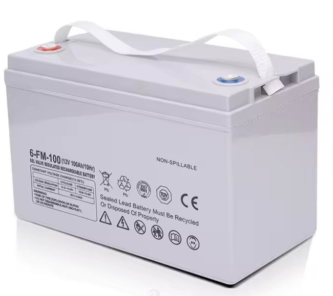 Derin Döngü Ventili Düzenlenebilir Şarj edilebilir 65ah 75ah 85ah 100ah 150ah 200ah 12 Volt 12v Gel Güneş Mühürlü Kurşun Asitli Piller
