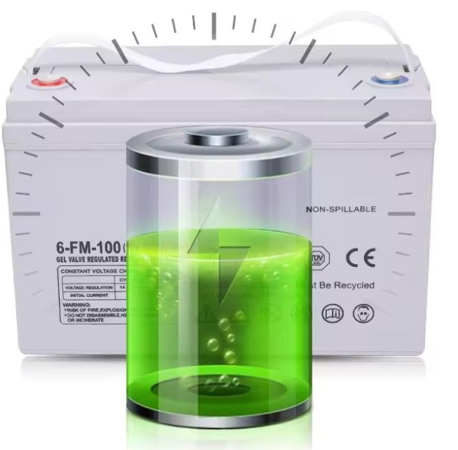 Derin Döngü Ventili Düzenlenebilir Şarj edilebilir 65ah 75ah 85ah 100ah 150ah 200ah 12 Volt 12v Gel Güneş Mühürlü Kurşun Asitli Piller